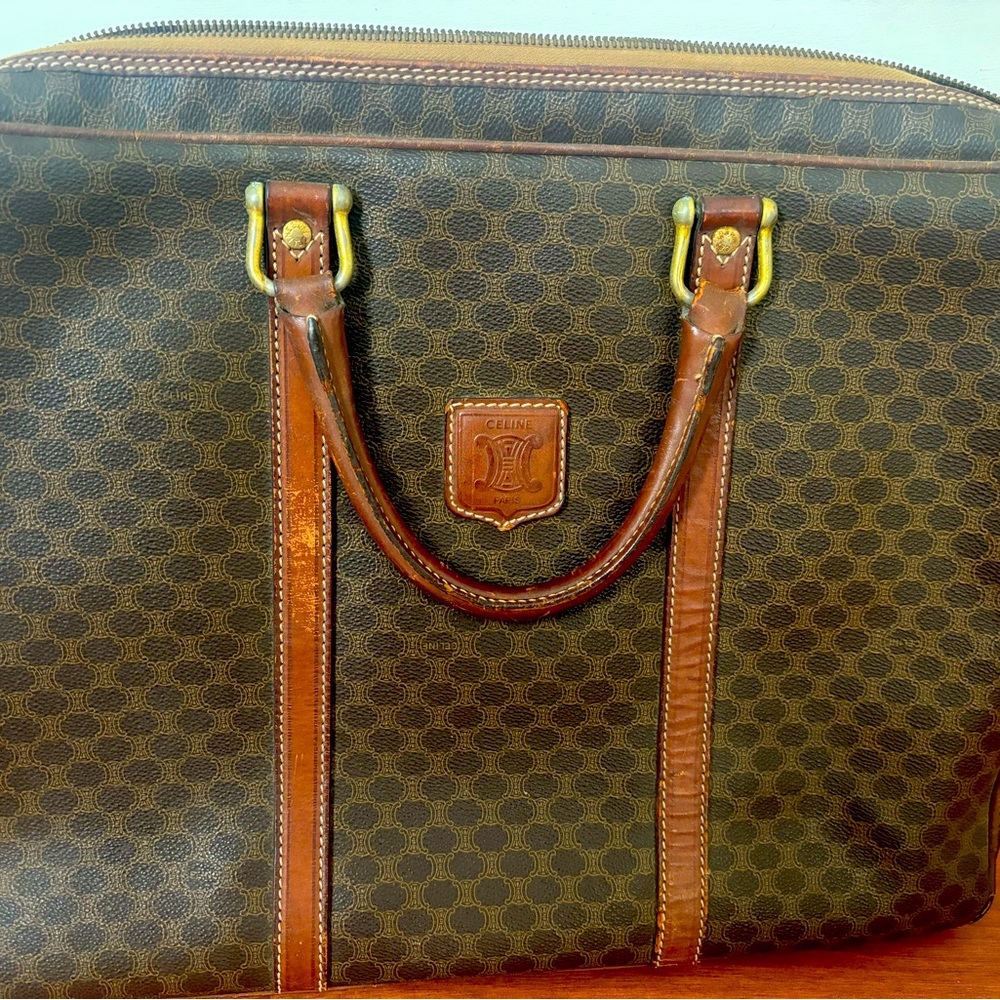 Authentic Celine vintage business bag.